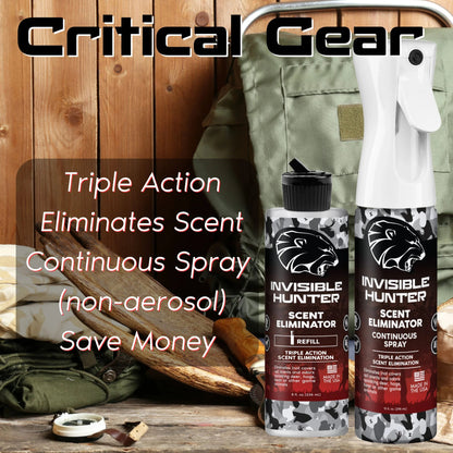 Realtree Zone Protects Invisible Hunter Total Scent Eliminator Strategy Kit - Realtree