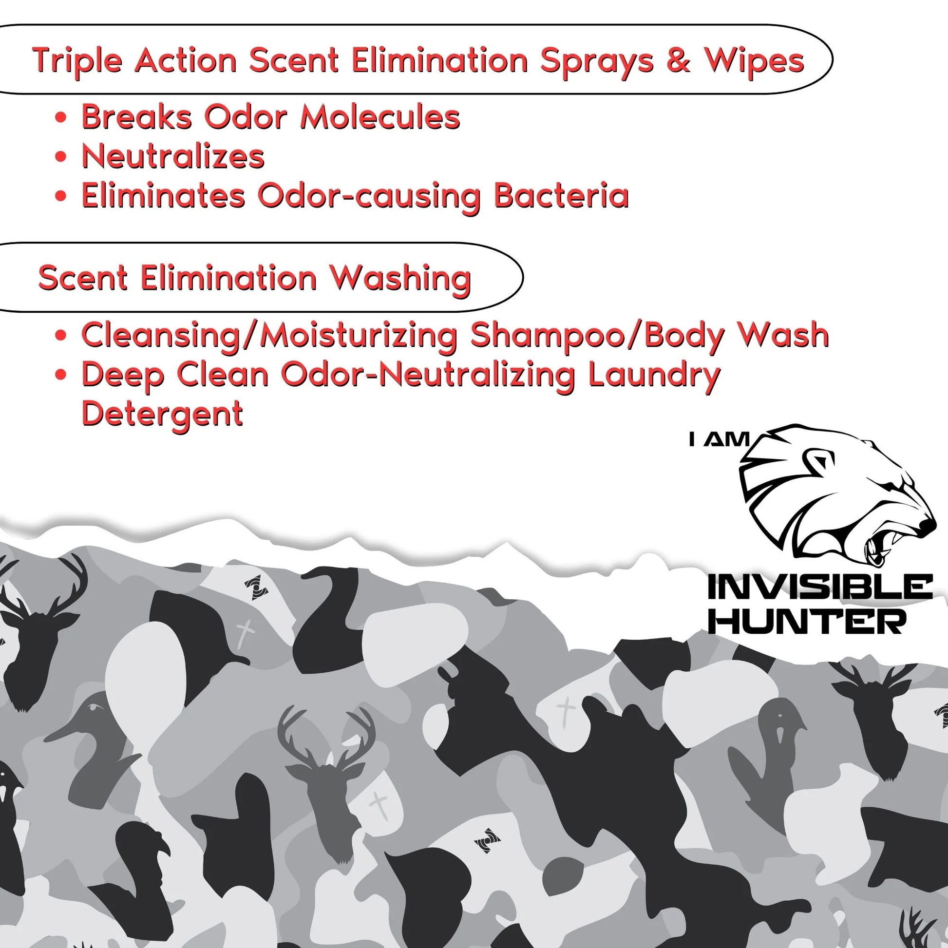 Realtree Zone Protects Invisible Hunter Total Scent Eliminator Strategy Kit - Realtree