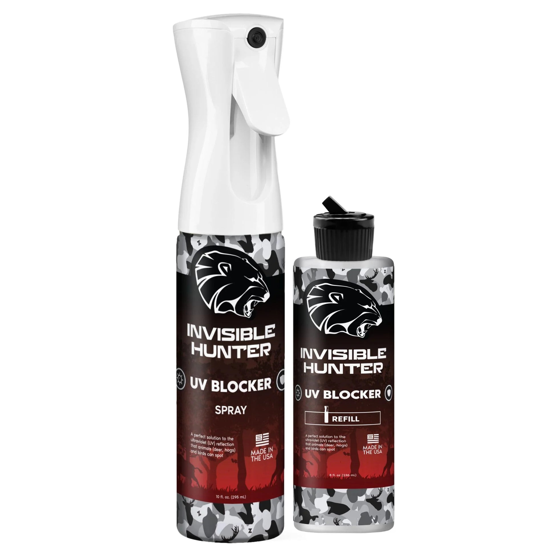 Realtree Zone Protects Invisible Hunter UV Blocker Spray + Refill - Realtree