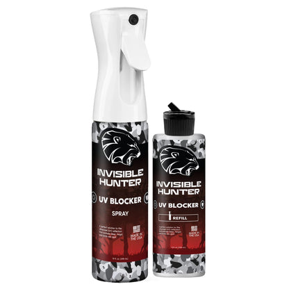 Realtree Zone Protects Invisible Hunter UV Blocker Spray + Refill - Realtree