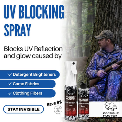 Realtree Zone Protects Invisible Hunter UV Blocker Spray + Refill - Realtree