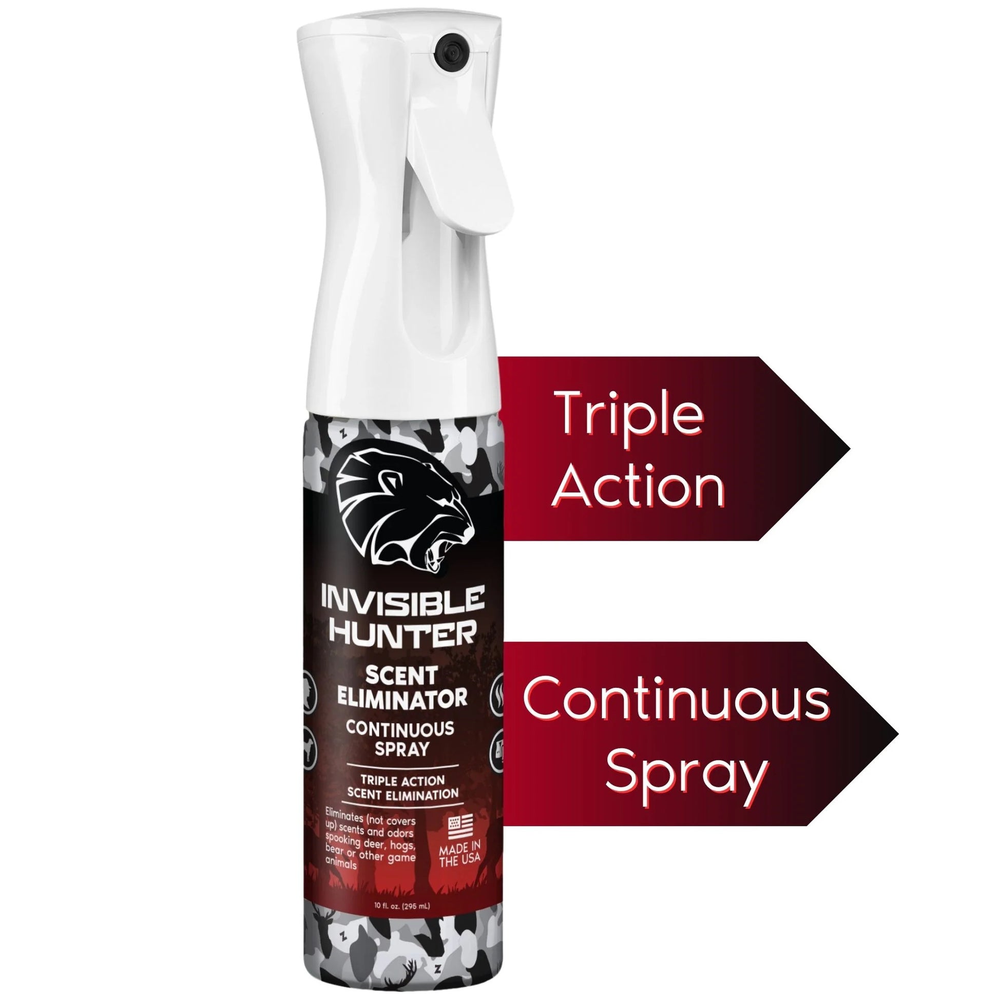 Realtree Zone Protects Invisible Hunter Scent Eliminator Continuous Spray - Realtree EDGE