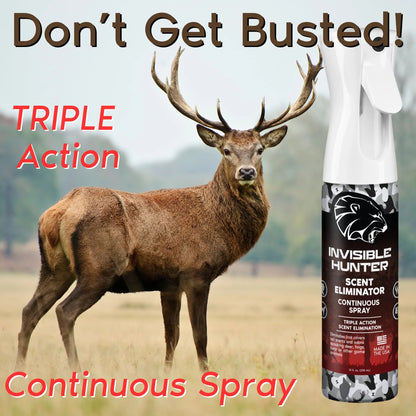Realtree Zone Protects Invisible Hunter Scent Eliminator Continuous Spray - Realtree EDGE