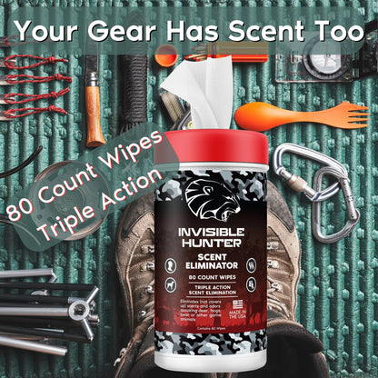 Realtree Zone Protects Invisible Hunter Scent Eliminator Wipes - Realtree EDGE