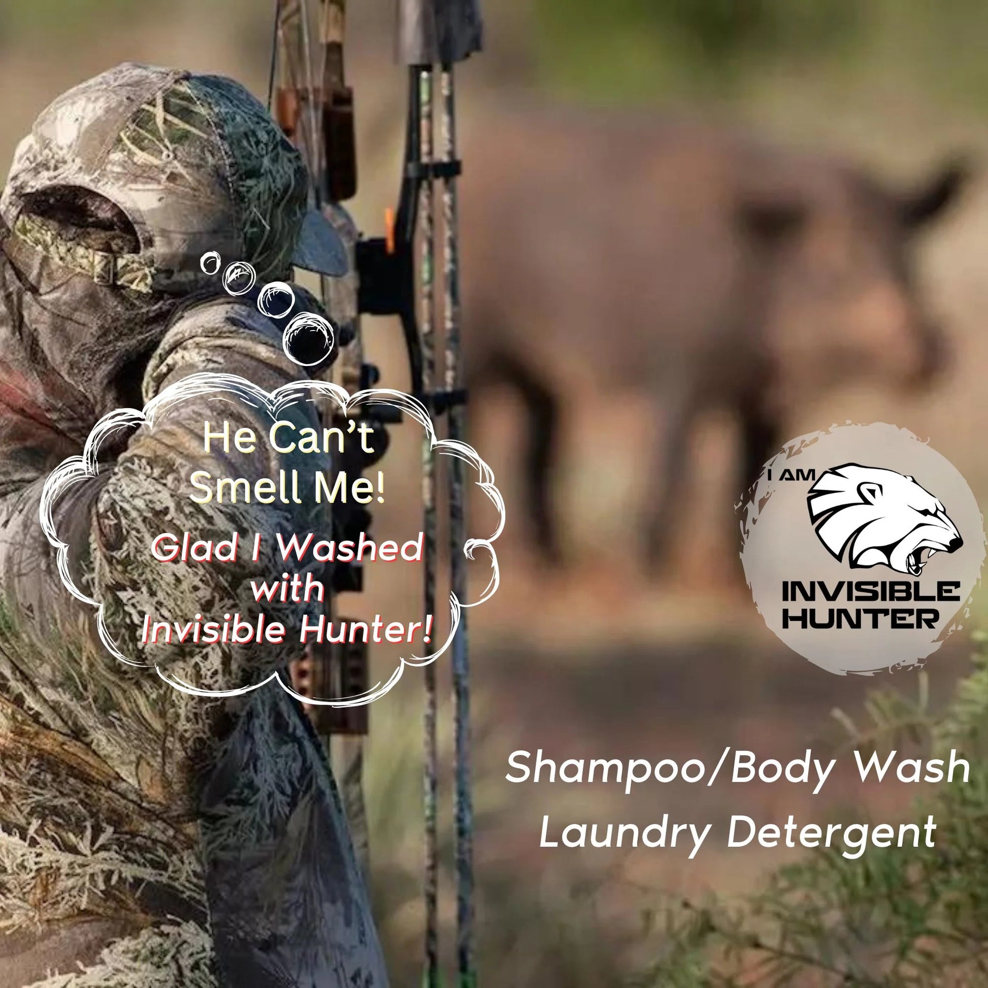 Realtree Zone Protects Invisible Hunter Scent Eliminator Shampoo/Body Wash - Realtree EDGE
