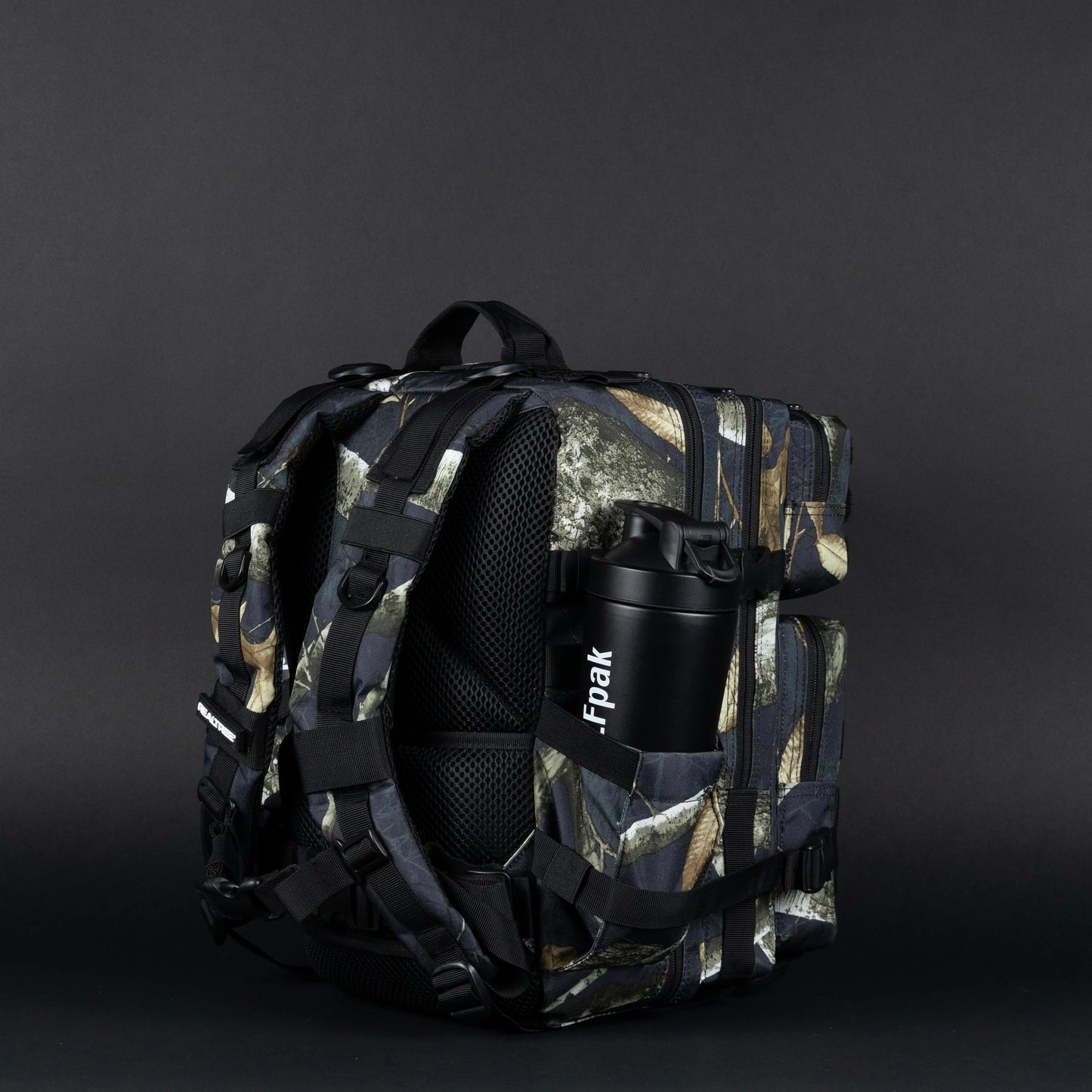 Realtree WOLFpak 35L Meal Prep Management Black Camo Backpack - Realtree EDGE Colors