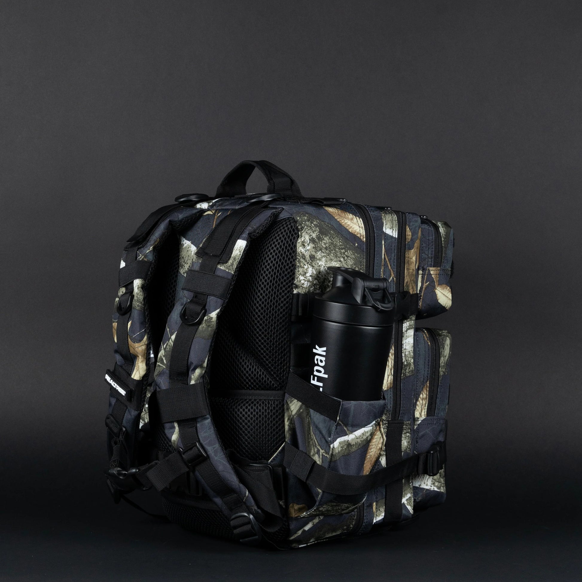 Realtree WOLFpak 35L Meal Prep Management Black Camo Backpack - Realtree EDGE Colors