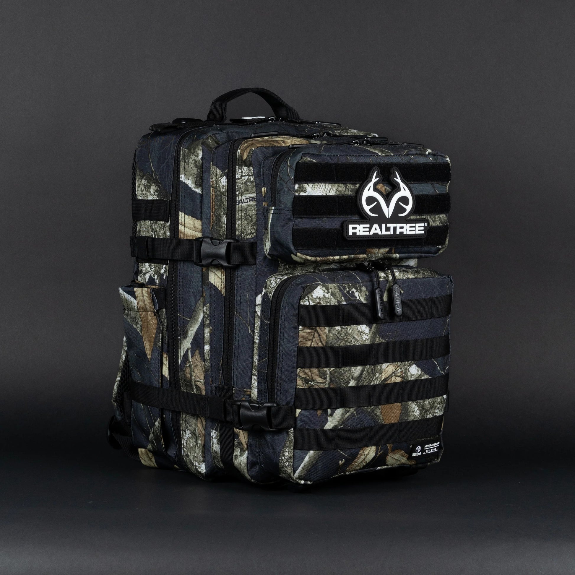 Realtree WOLFpak 35L Meal Prep Management Black Camo Backpack - Realtree EDGE Colors