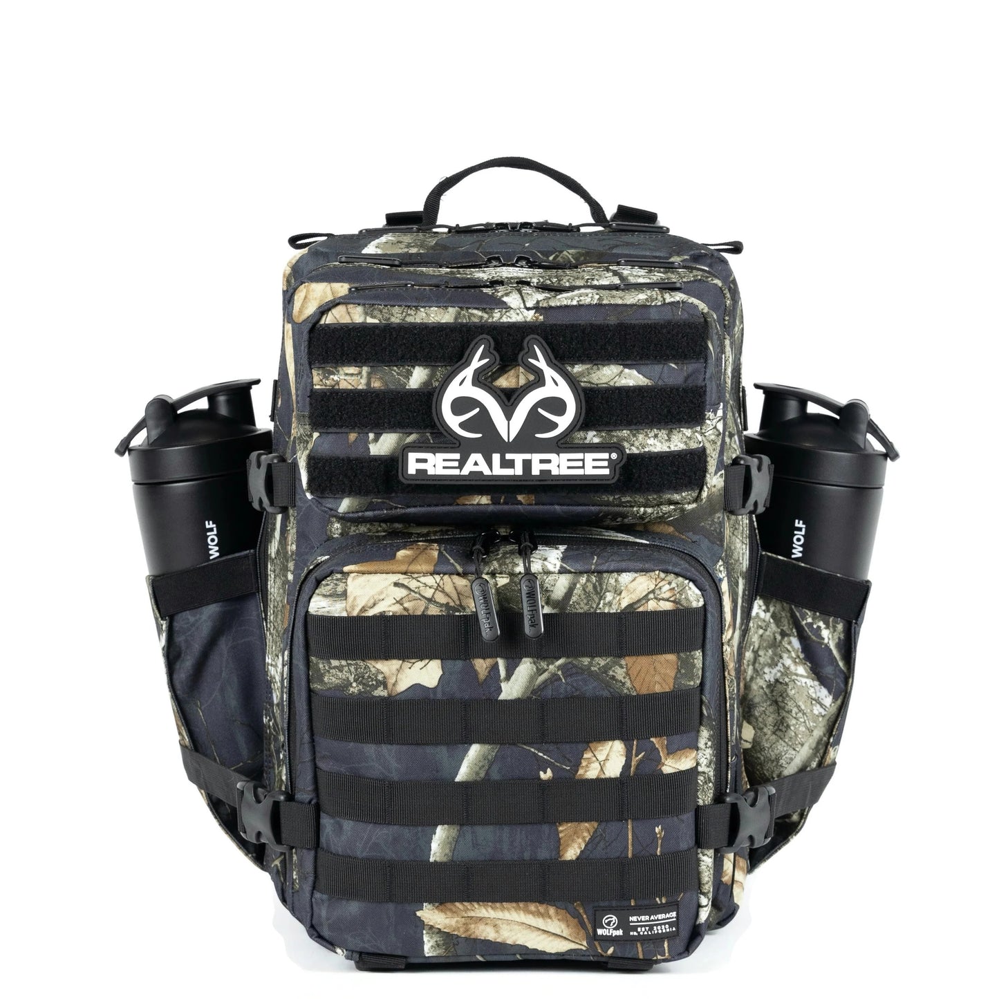 Realtree WOLFpak 35L Meal Prep Management Black Camo Backpack - Realtree EDGE Colors