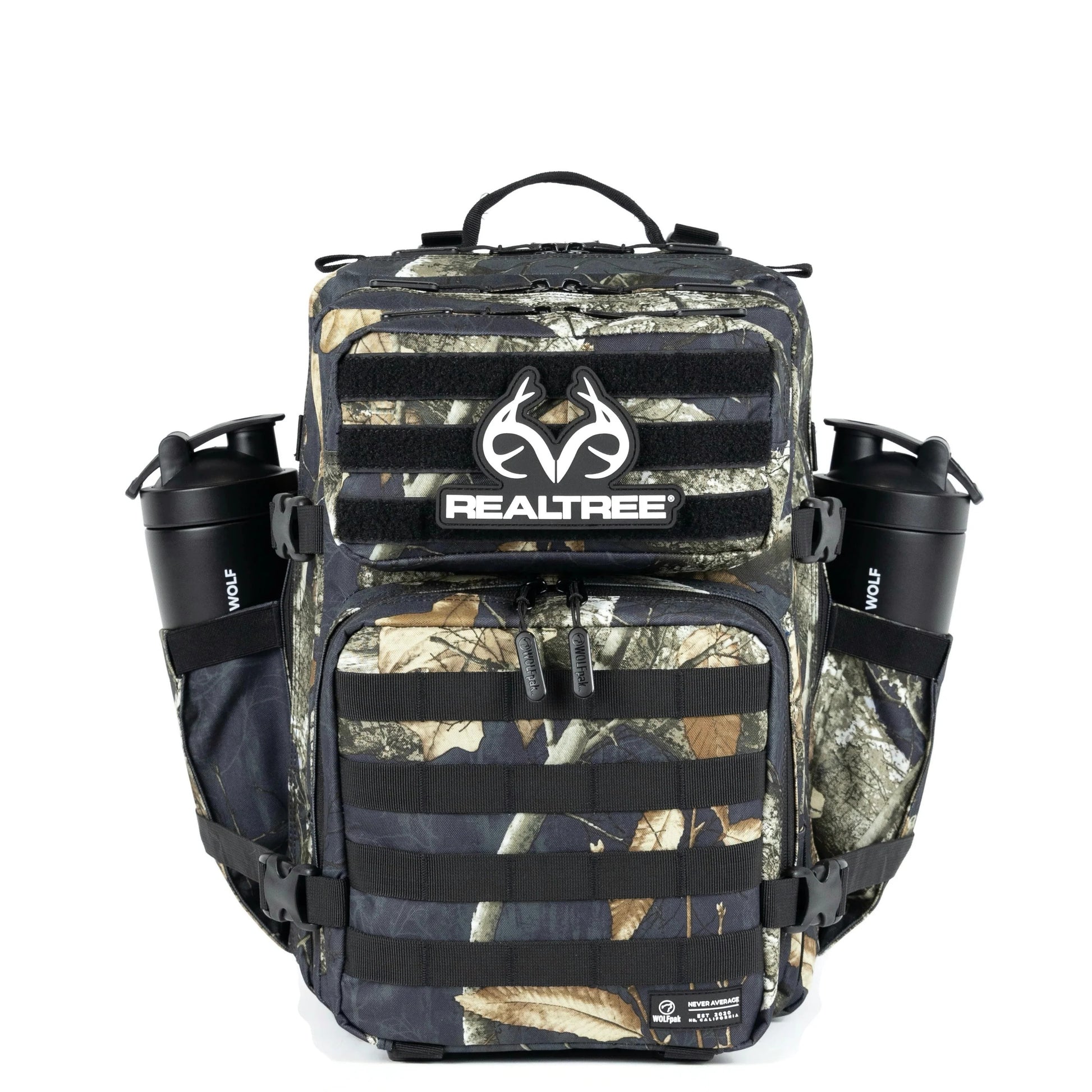 Realtree WOLFpak 35L Meal Prep Management Black Camo Backpack - Realtree EDGE Colors