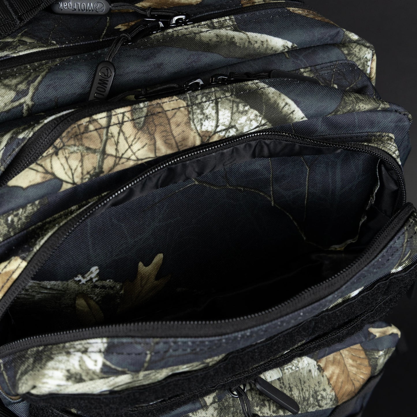 Realtree WOLFpak 35L Meal Prep Management Black Camo Backpack - Realtree EDGE Colors
