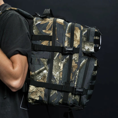 Realtree WOLFpak 35L Meal Prep Management Black Camo Backpack - Realtree EDGE Colors