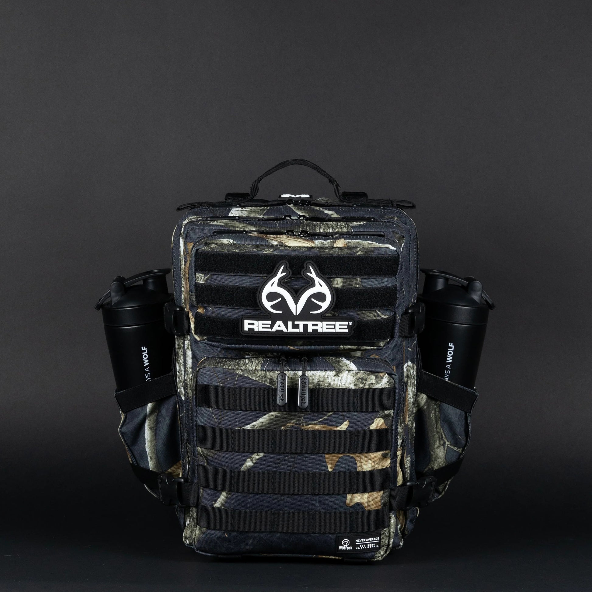 Realtree WOLFpak 35L Meal Prep Management Black Camo Backpack - Realtree EDGE Colors