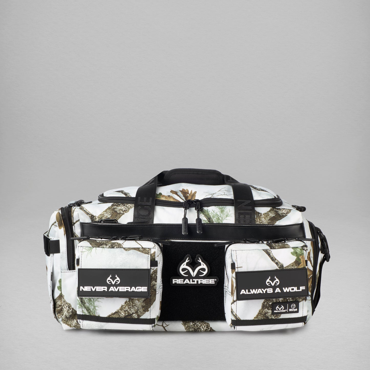 Realtree WOLFpak 30L Perfect Camo Duffle Bag - Realtree APX Snow