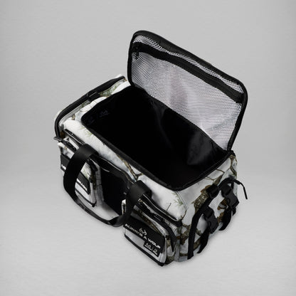 Realtree WOLFpak 30L Perfect Camo Duffle Bag - Realtree APX Snow