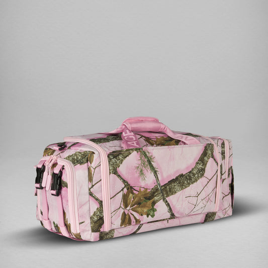 Realtree WOLFpak 30L Flushing Pink Perfect Camo Duffle Bag - Realtree APX Colors