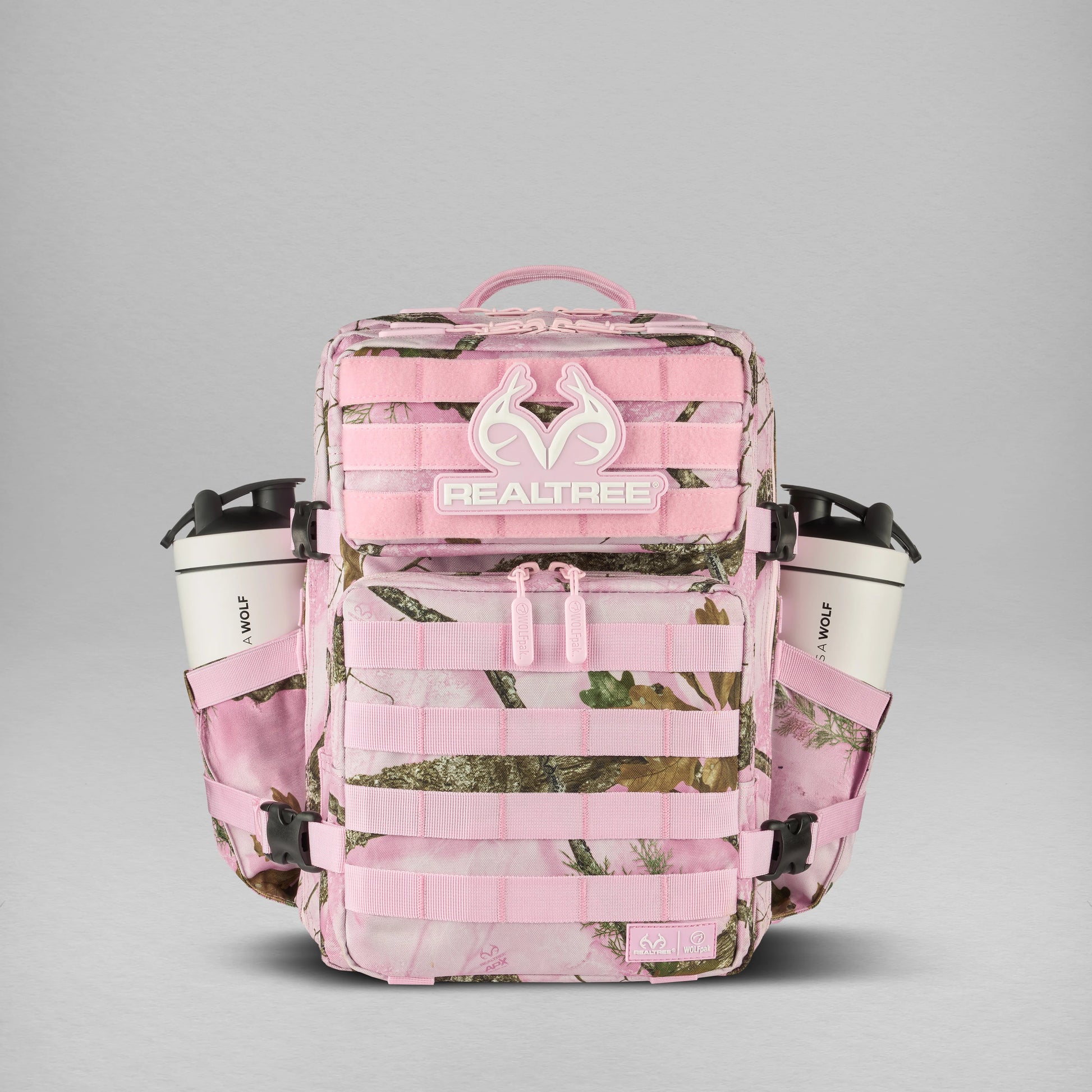 Realtree WOLFpak 25L Flushing Pink Camo Backpack - Realtree APX Colors