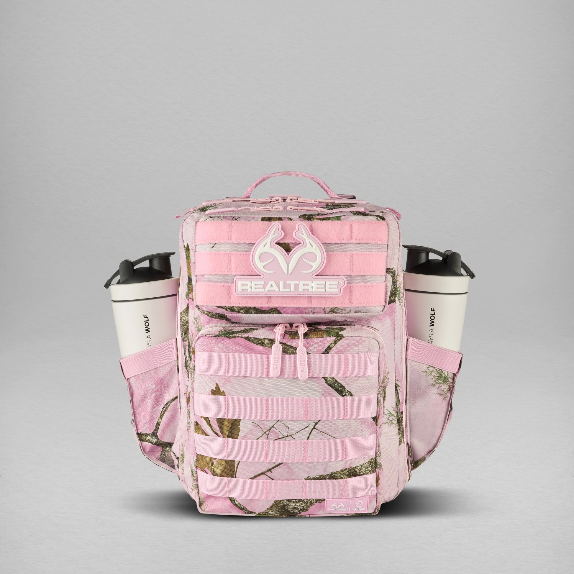Realtree WOLFpak 15L Flushing Pink Tactical Camo Backpack - Realtree APX Colors