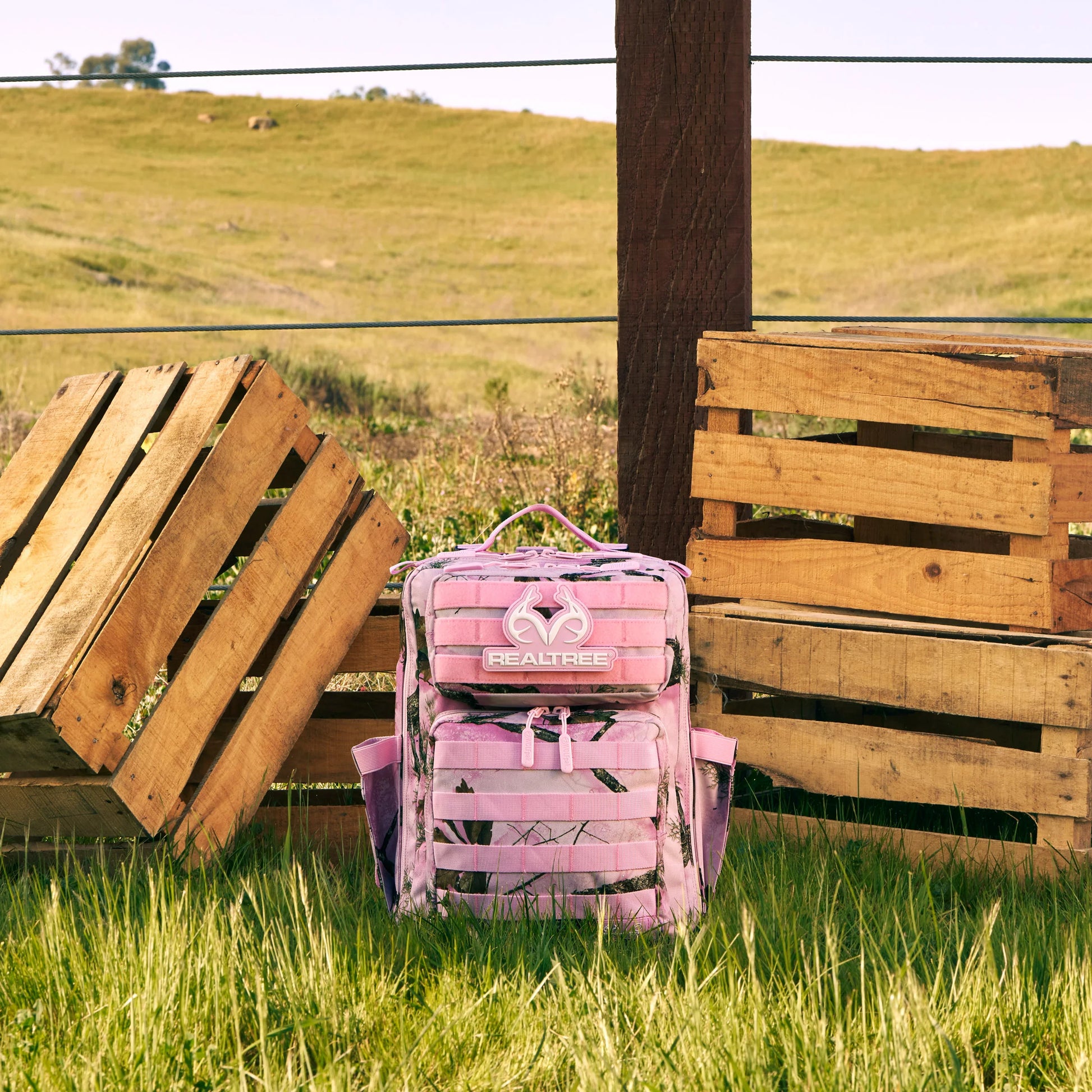Realtree WOLFpak 15L Flushing Pink Tactical Camo Backpack - Realtree APX Colors