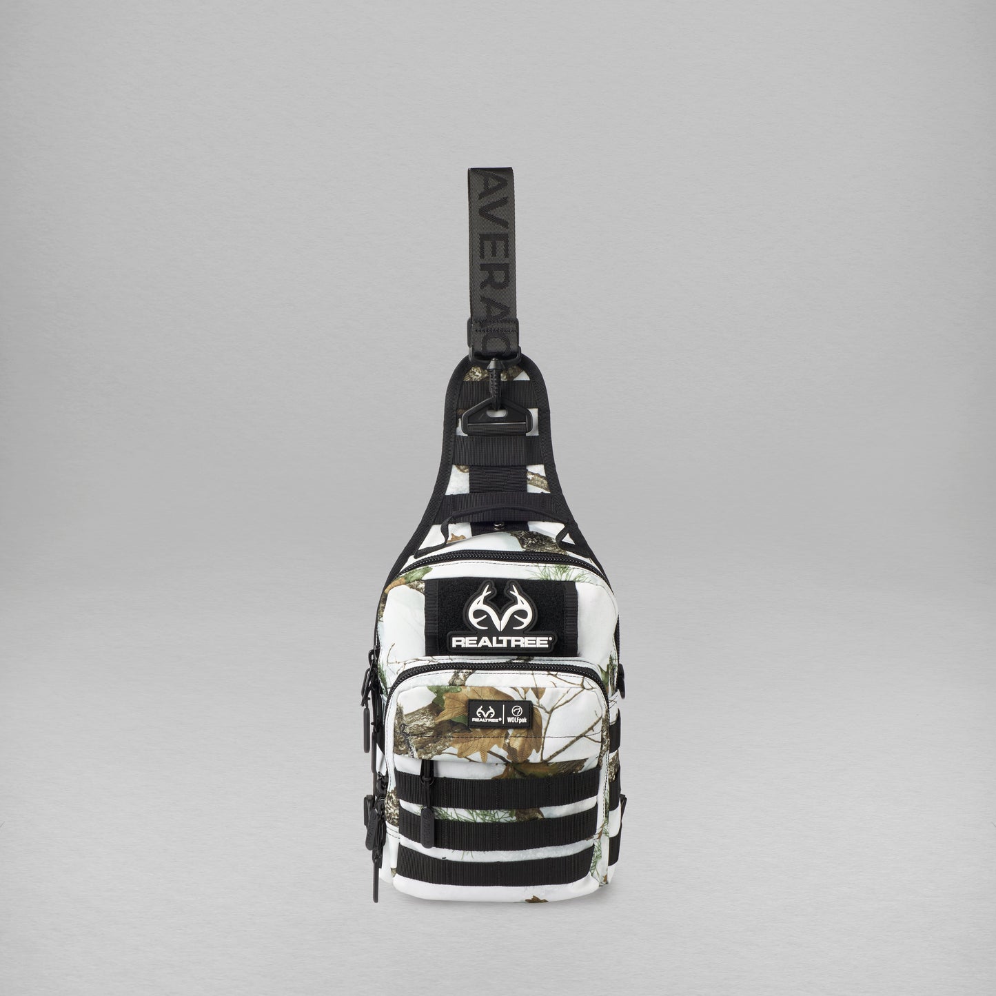 Realtree WOLFpak 9L Tactical Camo Sling Bag - Realtree APX Snow