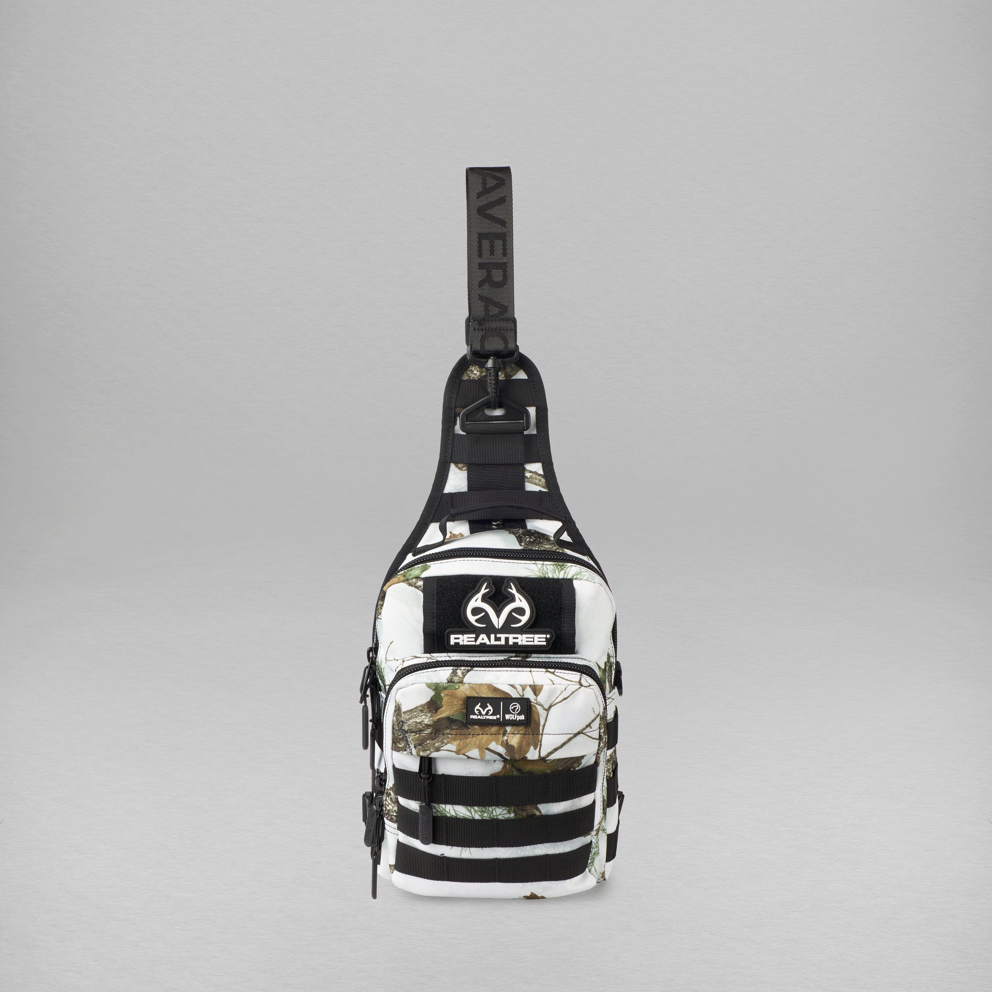 Realtree WOLFpak 9L Tactical Camo Sling Bag - Realtree APX Snow