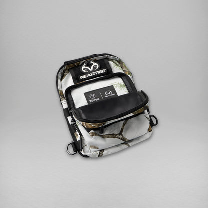 Realtree WOLFpak 9L Tactical Camo Sling Bag - Realtree APX Snow