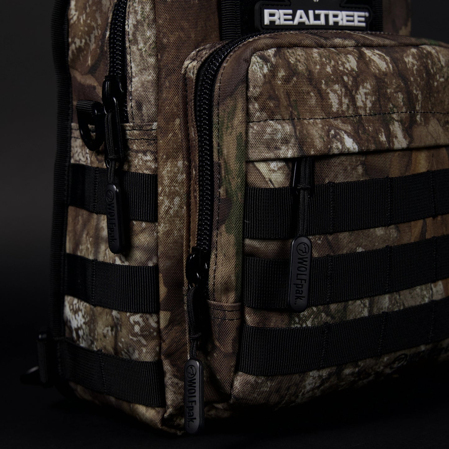 Realtree WOLFpak 9L Camo Tactical Sling Bag - Realtree APX