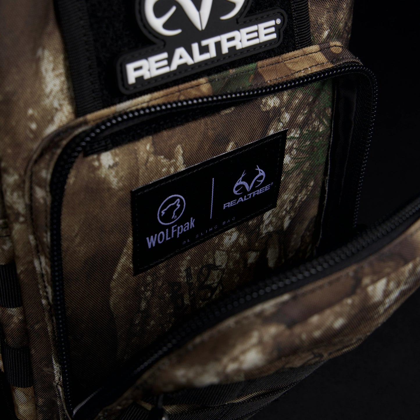 Realtree WOLFpak 9L Camo Tactical Sling Bag - Realtree APX
