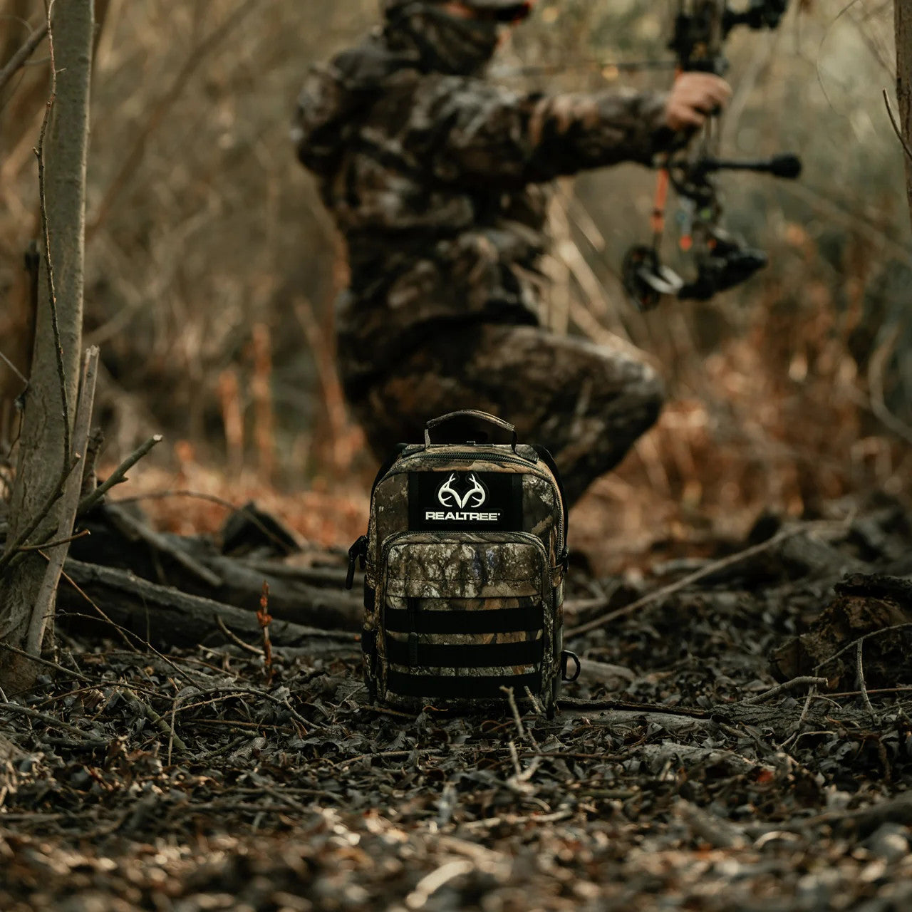 Realtree WOLFpak 9L Camo Tactical Sling Bag - Realtree APX