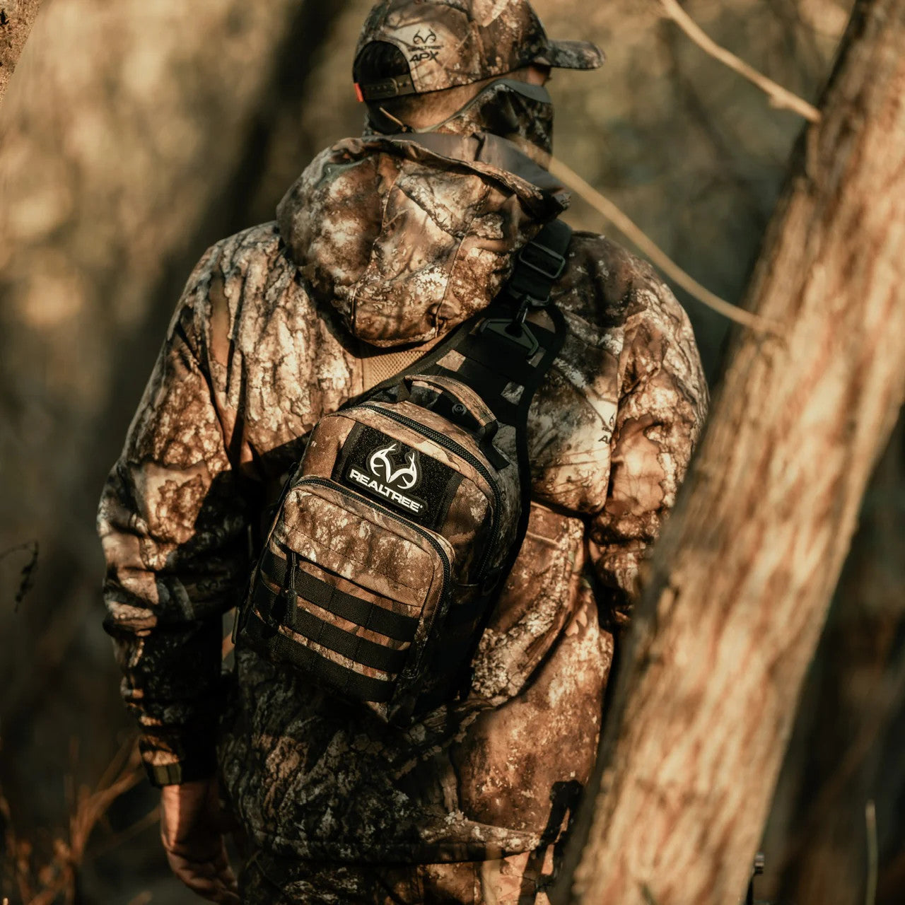 Realtree WOLFpak 9L Camo Tactical Sling Bag - Realtree APX