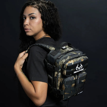 Realtree WOLFpak 9L Black Camo Mini Backpack - Realtree EDGE Colors