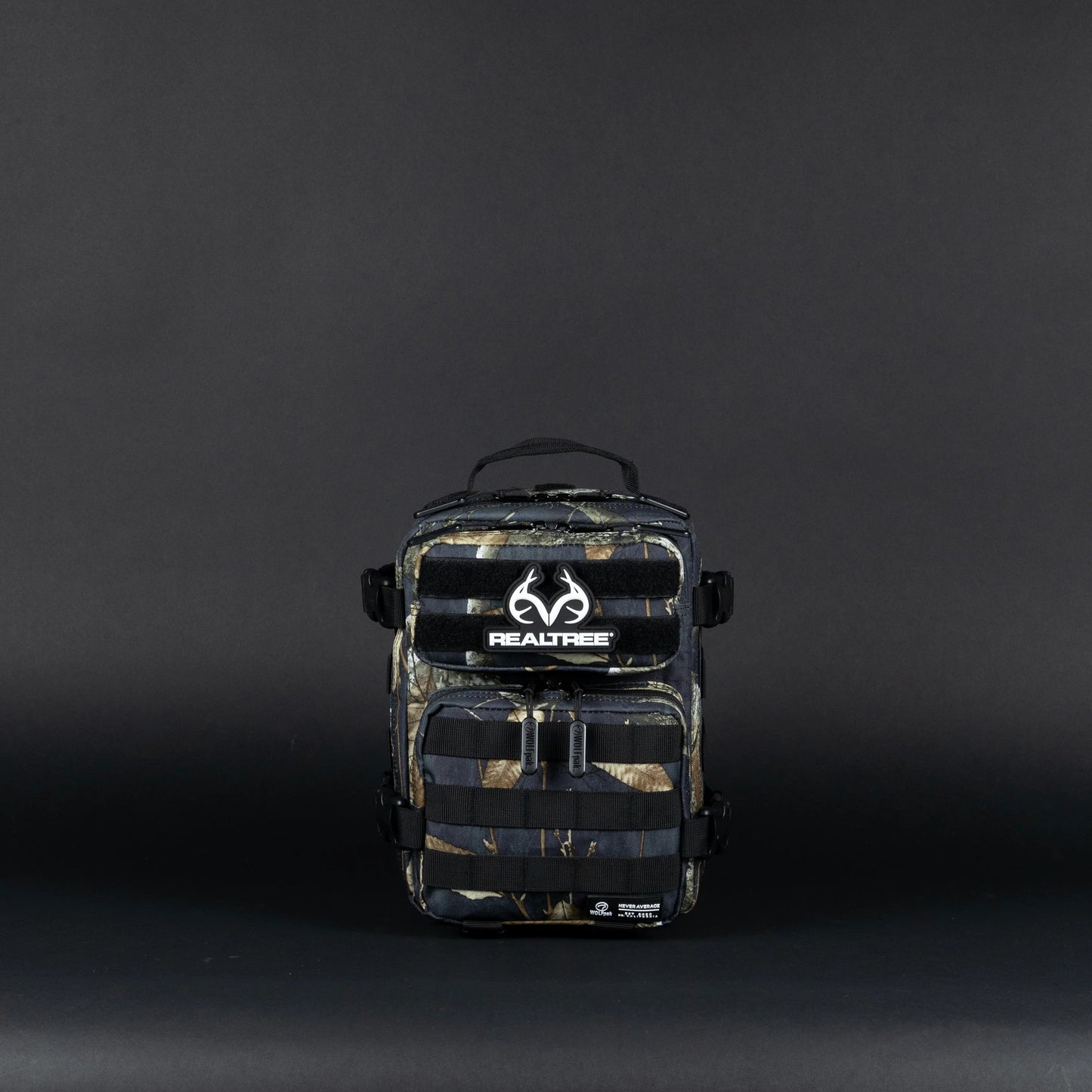 Realtree WOLFpak 9L Black Camo Mini Backpack - Realtree EDGE Colors
