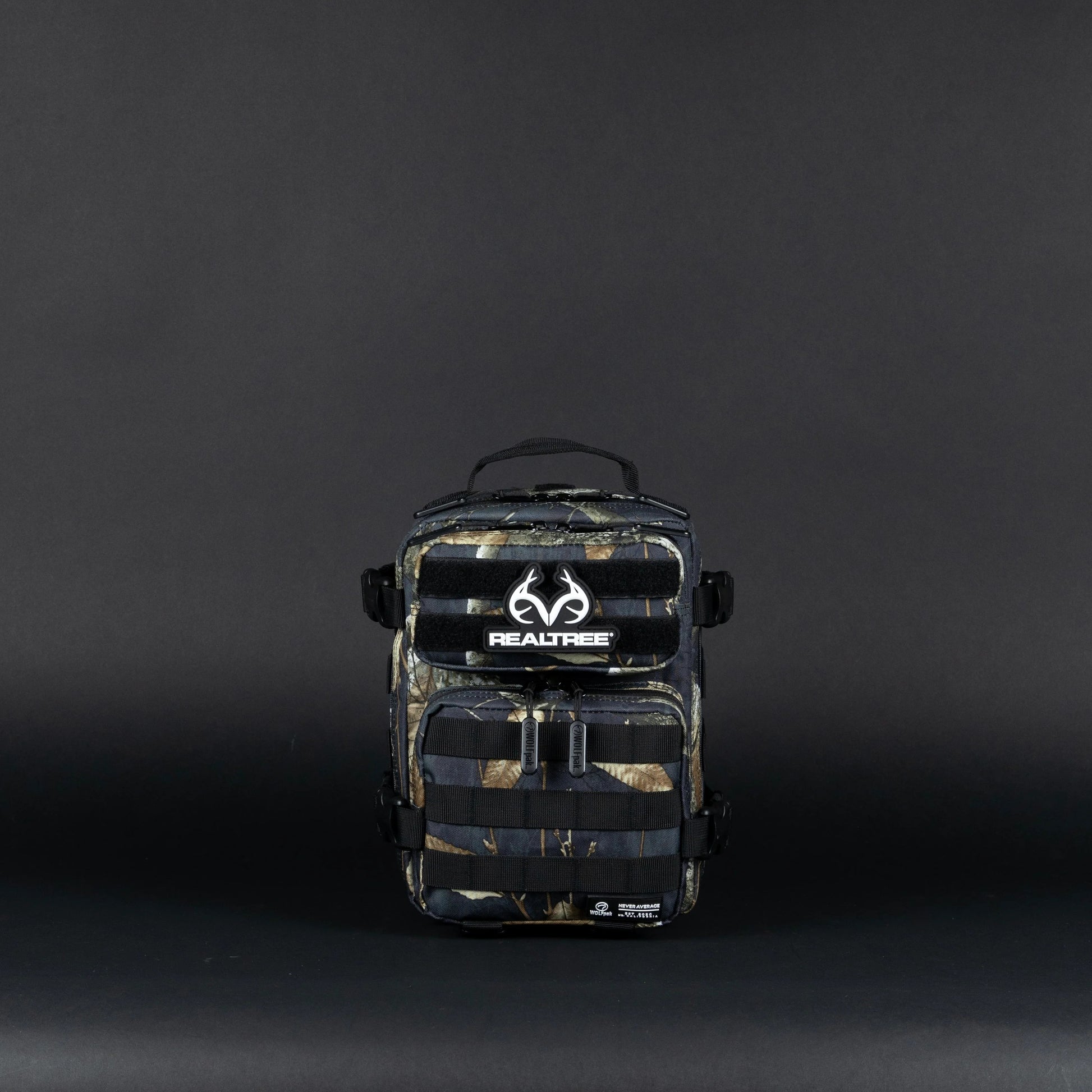 Realtree WOLFpak 9L Black Camo Mini Backpack - Realtree EDGE Colors