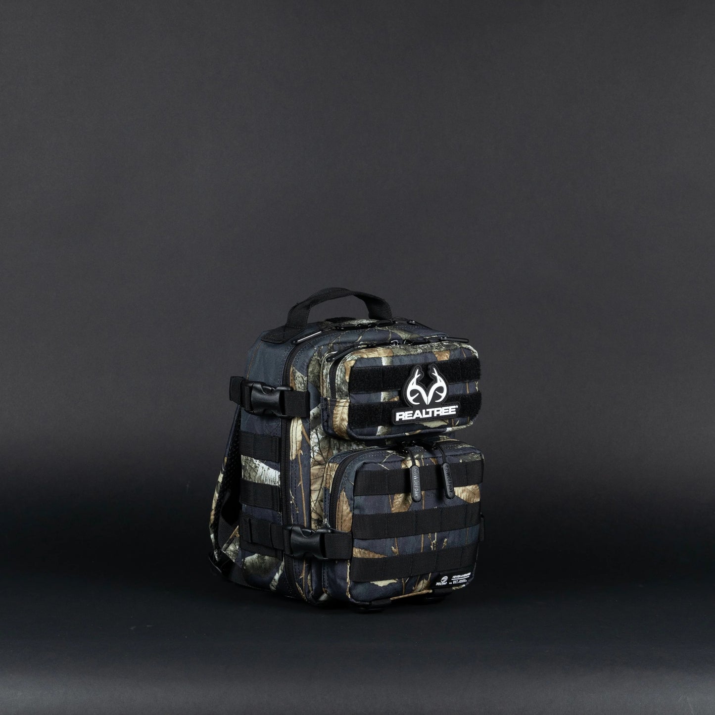 Realtree WOLFpak 9L Black Camo Mini Backpack - Realtree EDGE Colors