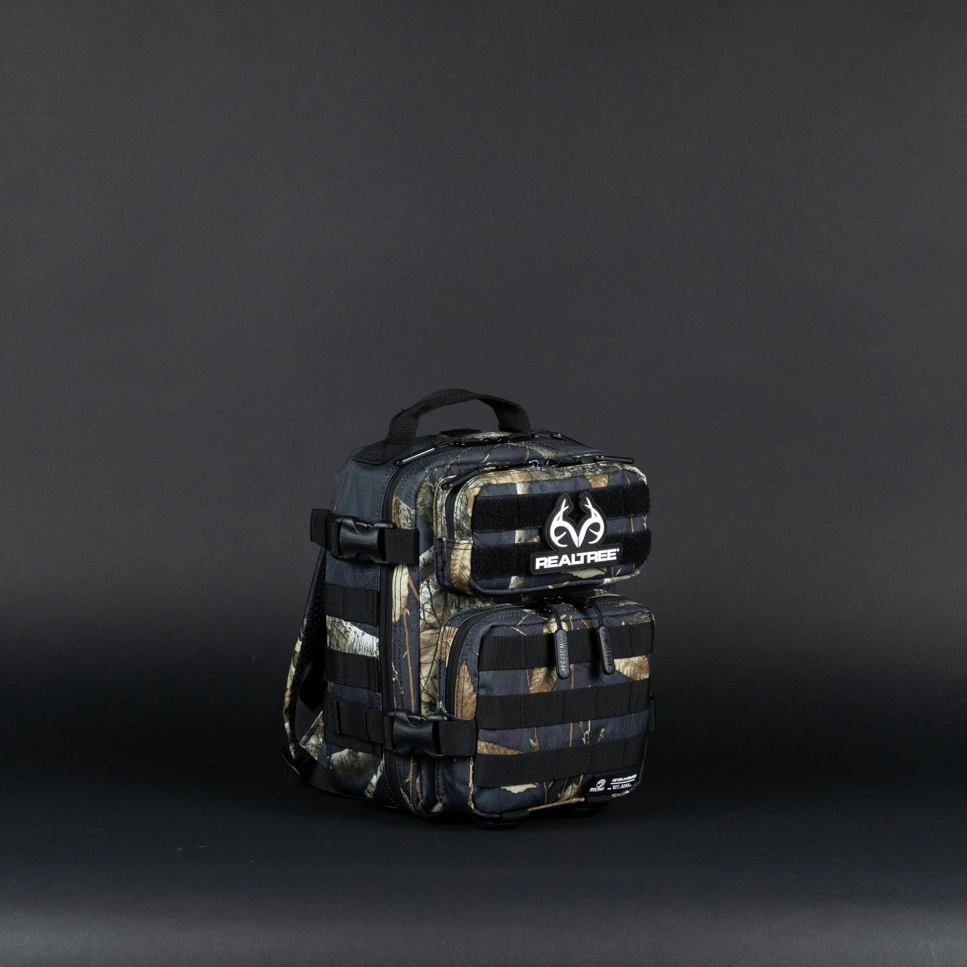 Realtree WOLFpak 9L Black Camo Mini Backpack - Realtree EDGE Colors