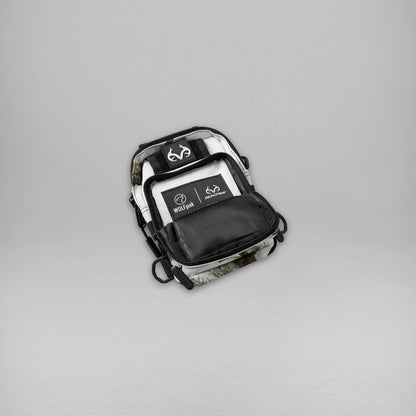Realtree WOLFpak 4L Mini Tactical Camo Sling Bag - Realtree APX Snow