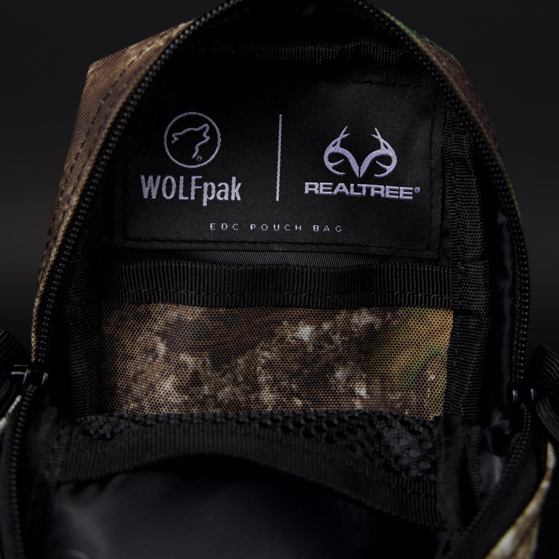 Realtree WOLFpak Tactical EDC Pouch Attachment Bag - Realtree APX