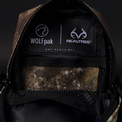Realtree WOLFpak Tactical EDC Pouch Attachment Bag - Realtree APX