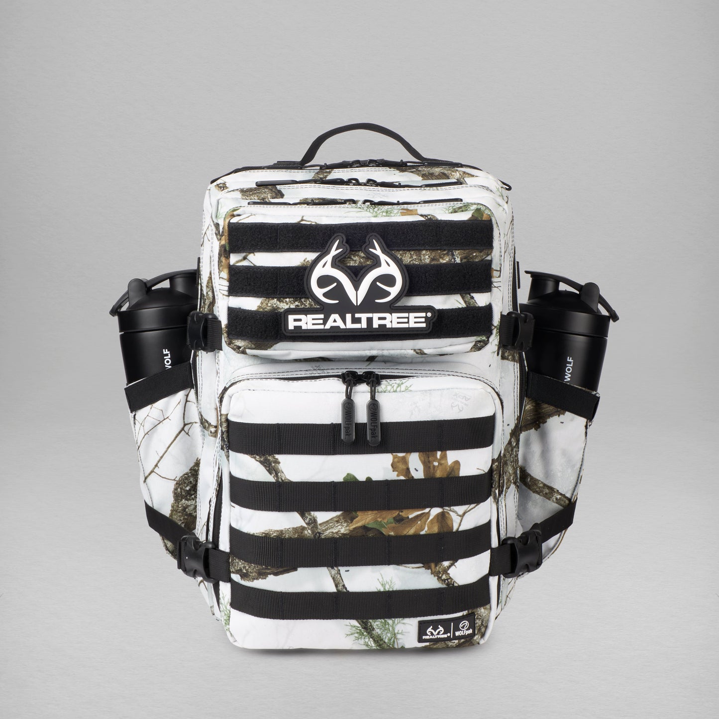 Realtree WOLFpak 35L  Meal Prep Camo Backpack With Insulated Compartment - Realtree APX Snow