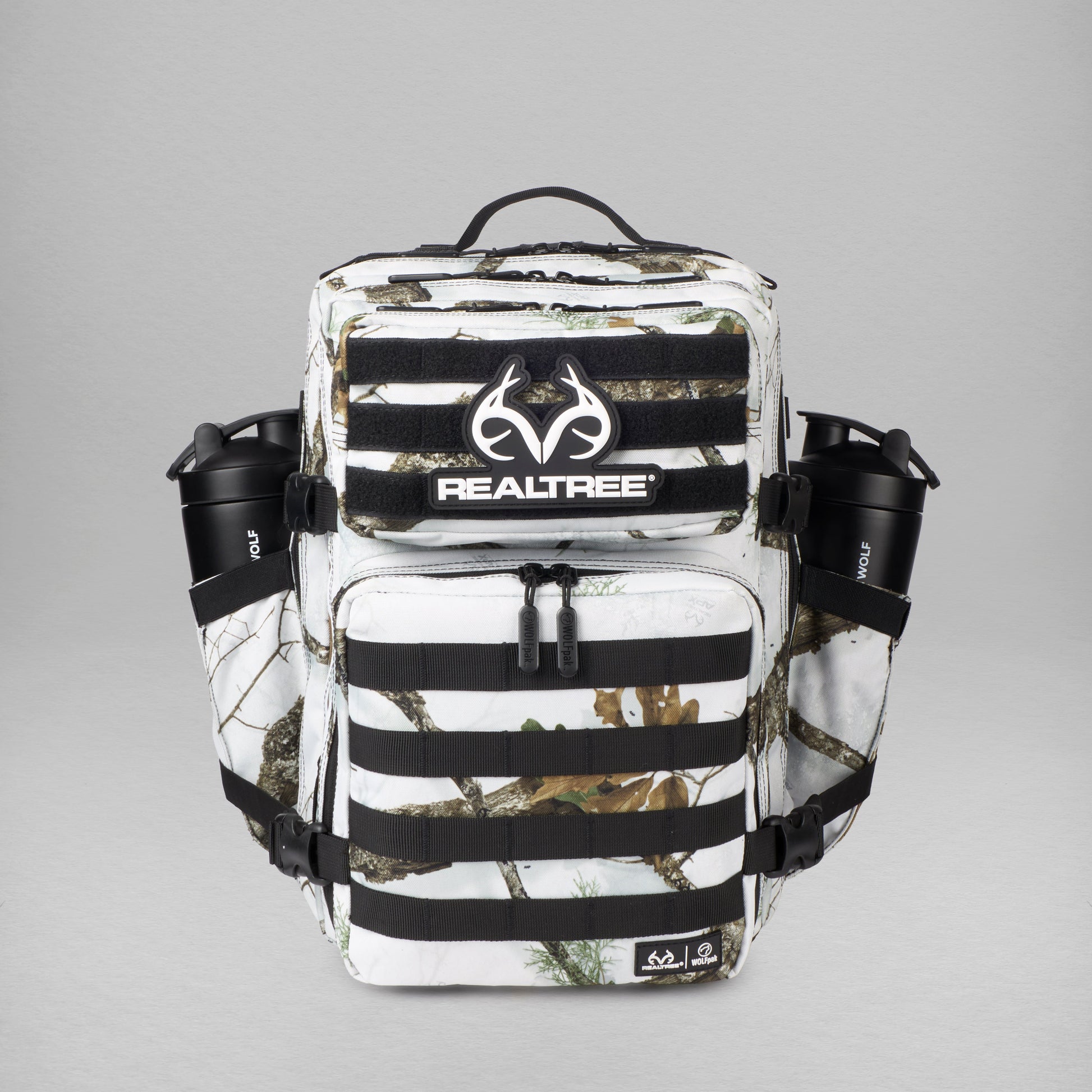 Realtree WOLFpak 35L  Meal Prep Camo Backpack With Insulated Compartment - Realtree APX Snow