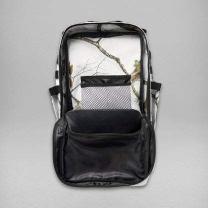 Realtree WOLFpak 35L  Meal Prep Camo Backpack With Insulated Compartment - Realtree APX Snow