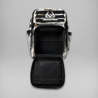 Realtree WOLFpak 35L  Meal Prep Camo Backpack With Insulated Compartment - Realtree APX Snow