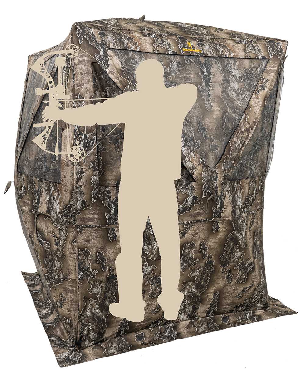 Realtree ALPS OutdoorZ Envy Ground Camo Hunting Blind - Realtree EXCAPE