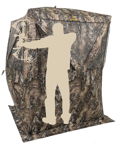 Realtree ALPS OutdoorZ Envy Ground Camo Hunting Blind - Realtree EXCAPE