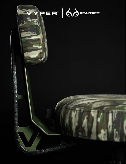Realtree Vyper Industrial Elevated Steel Frame Camo Chair - Realtree Original