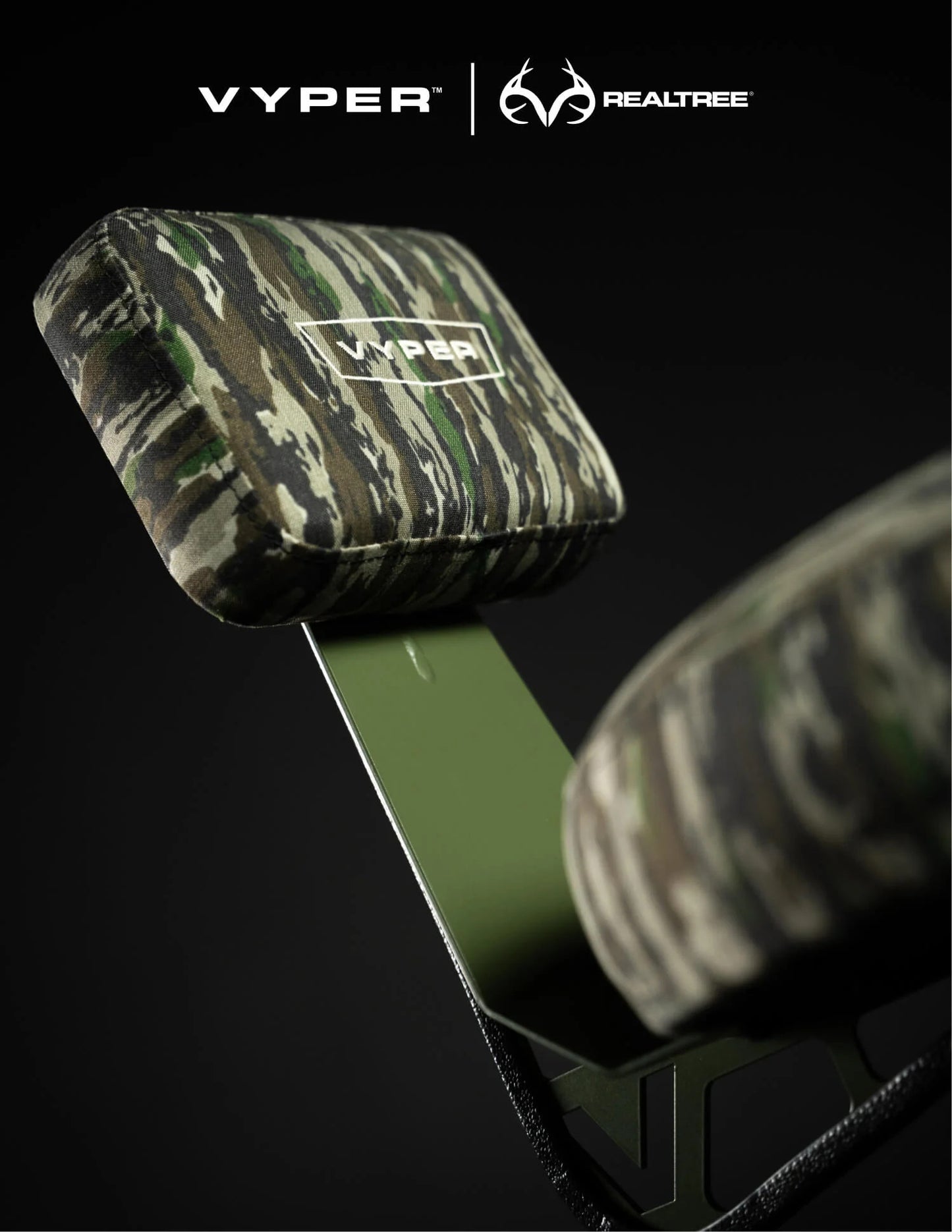 Realtree Vyper Industrial Elevated Steel Frame Camo Chair - Realtree Original