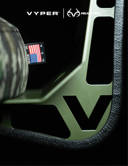 Realtree Vyper Industrial Elevated Steel Frame Camo Chair - Realtree Original