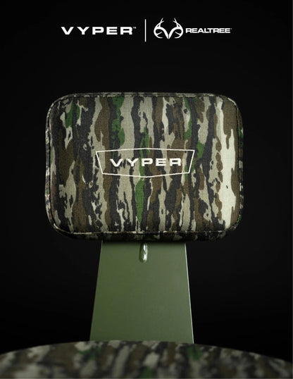 Realtree Vyper Industrial Elevated Steel Frame Camo Chair - Realtree Original