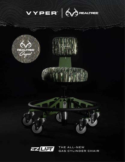 Realtree Vyper Industrial Steel Frame Camo Chair - Realtree Original