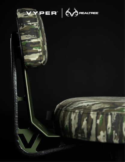 Realtree Vyper Industrial Steel Frame Camo Chair - Realtree Original